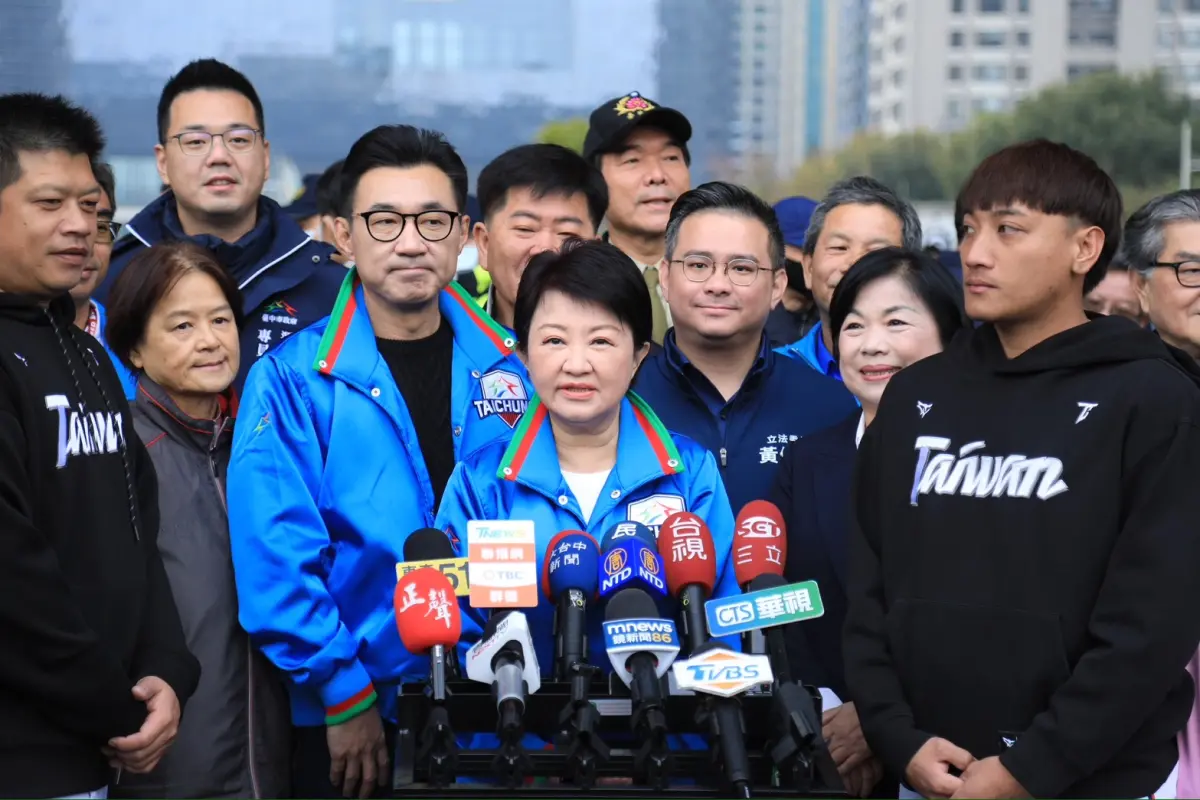 ▲台中市長盧秀燕受訪時表示，中市府對於因跨年煙火落焰受傷的日籍女童，一定會負起全責。（圖／台中市政府提供，2025.01.01）