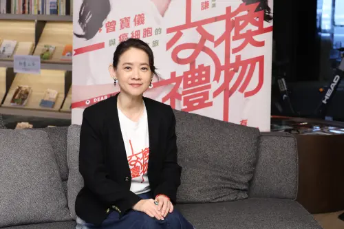 ▲曾寶儀認為《交換禮物》上映後收到很多不錯的觀眾迴響,真正交換到很好的禮物。(圖/記者陳明安攝) ▲曾寶儀認為《交換禮物》上映後收到很多不錯的觀眾迴響,真正交換到很好的禮物。(圖/記者陳明安攝)