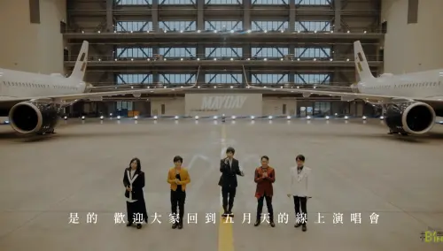 ▲五月天2小時MV最大彩蛋!張國煒親自開「新買的大飛機」到場助陣(圖/五月天YouTube) ▲五月天2小時MV最大彩蛋!張國煒親自開「新買的大飛機」到場助陣(圖/五月天YouTube)