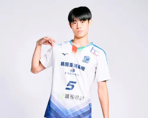 企排桃園臺產隼鷹排球隊明星球員林謙。(圖/隼鷹提供) ▲企排桃園臺產隼鷹排球隊明星球員林謙。(圖/隼鷹提供)