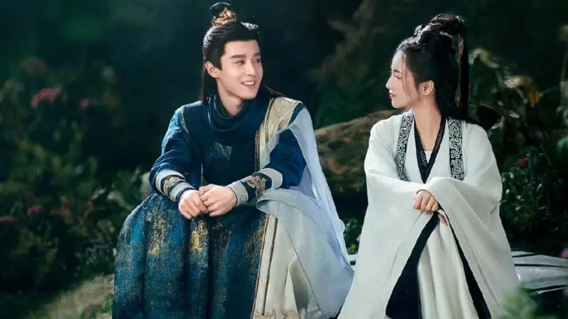 ▲由孫珍妮（右）、張彬彬（左）主演的大陸仙俠劇《千朵桃花一世開》，昨（2）日開播掀起話題，劇情亮點也隨之曝光。（圖／電視劇千朵桃花一世開 微博）