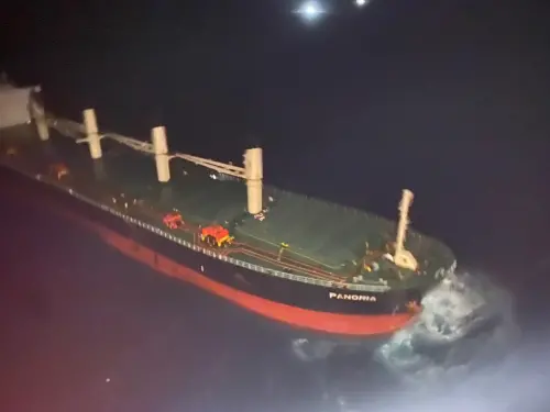 鵝鑾鼻外海發生貨船火災事件 海空全力救援中