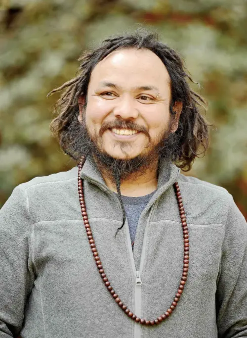 ▲尼泊爾導演敏巴姆從自己做過的夢,找到拍攝《香巴拉》的靈感。(圖/海鵬提供) ▲尼泊爾導演敏巴姆從自己做過的夢,找到拍攝《香巴拉》的靈感。(圖/海鵬提供)