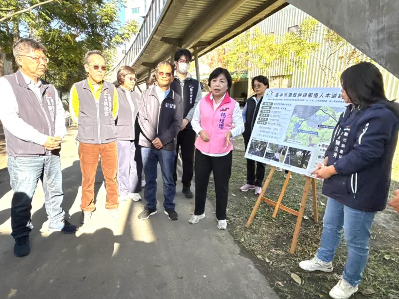 ▲立委楊瓊瓔辦理「潭雅神綠園道人本道路改善工程」說明會(圖／楊瓊瓔提供2025.1.6)