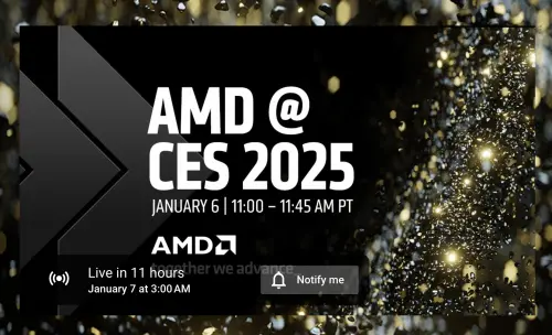 AMD預計在台灣時間 1 月 7 日凌晨 3:00預計將會發表RX 9070 XT最新顯卡。(圖/翻攝官網) ▲AMD預計在台灣時間 1 月 7 日凌晨 3:00預計將會發表RX 9070 XT最新顯卡。(圖/翻攝官網)