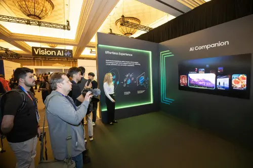 三星在CES 2025年展出Samsung Vision AI,可將螢幕轉化為生活夥伴,無縫融入聯網生活。(圖/翻攝官網) ▲三星在CES 2025年展出Samsung Vision AI,可將螢幕轉化為生活夥伴,無縫融入聯網生活。(圖/翻攝官網)