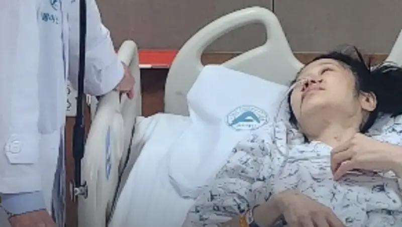 ▲高賢廷去年底突然身體不適住院動刀，她大方公開治療照片，宣布已恢復的差不多。（圖／高賢廷IG）