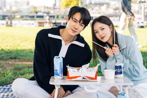 ▲劉延錫跟蔡秀彬(右)隸屬同一間經紀公司。(圖/빅크셀렉트 BIGC_SELECT IG) ▲劉延錫跟蔡秀彬(右)隸屬同一間經紀公司。(圖/빅크셀렉트 BIGC_SELECT IG)