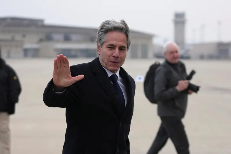 ▲美國國務卿布林肯，正在進行任內最後一次盟友拜訪之旅。（圖／美聯社／達志影像）