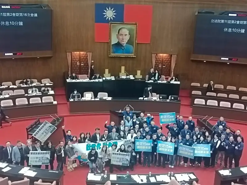 ▲《壯促法》在7日完成三讀。（圖／民眾黨提供）
