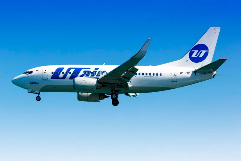 ▲俄羅斯烏塔航空（Utair）一架機型為波音737-800的客機，在7日時因穩定器故障，於莫斯科緊急迫降。示意圖，非當事客機。（圖／美聯社／達志影像）