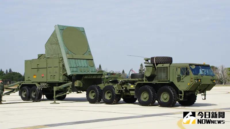 ▲愛國者飛彈系統相列雷達監控共機活動。（圖／記者呂炯昌攝）