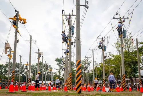 2025「台電奧運」今登場 千人參與爬電桿、修電纜技能競賽大比拚