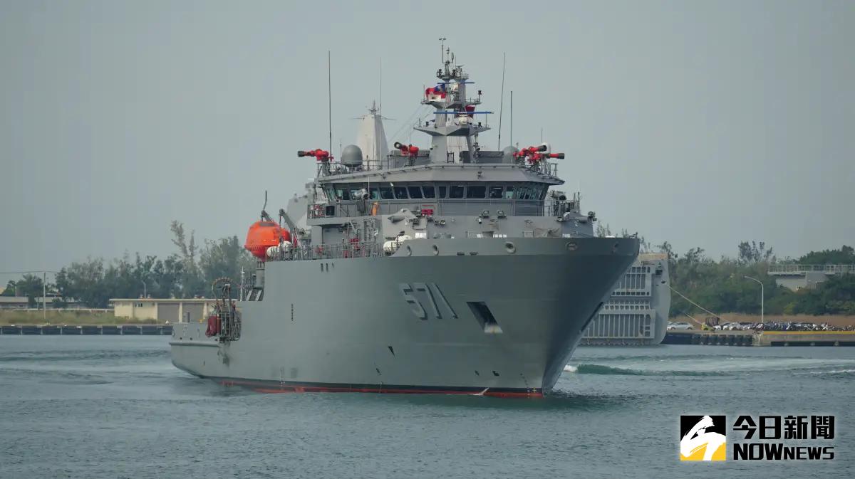 ▲海軍大武級救難艦「大武軍艦」。（圖／記者呂炯昌攝，2025,01,09）