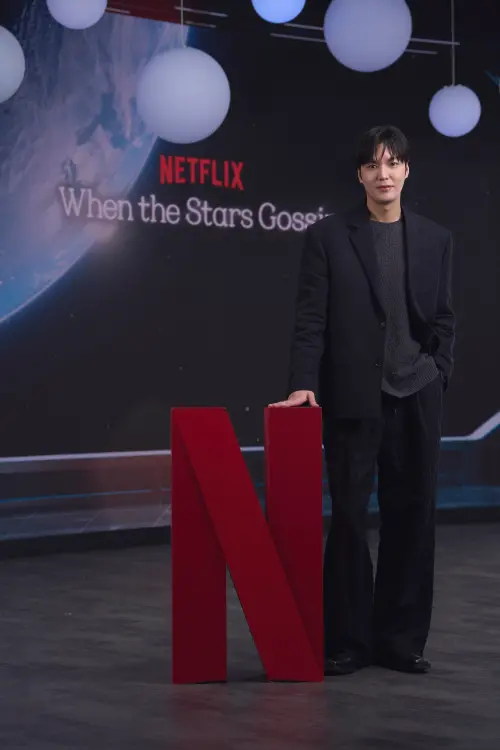 ▲主演群分享拍攝趣事，李敏鎬幽默回應讓現場笑聲不斷。（圖／Netflex提供）