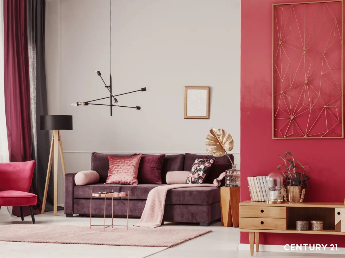 ▲紅色是農曆新年的代表色，象徵吉祥與幸福。（圖片／21世紀不動產提供）