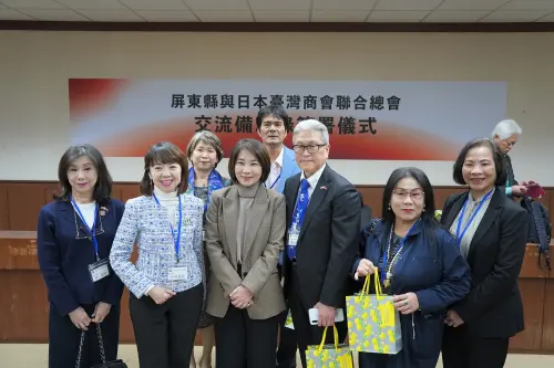 ▲雙方針對農業、經濟及觀光等議題進行交流，展現加強台日雙方產業交流的共同願景。（圖／屏東縣府提供）