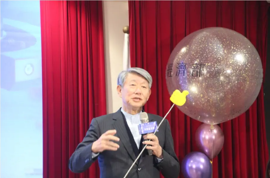 ▲郭智輝今（10）日在經濟部年度記者會表示，「亞洲最好吃的餐飲就是我們台灣的餐飲！」（圖／記者鍾泓良攝影）