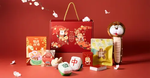 ▲2025台北寵物展迎接農曆春節，將有許多針對毛孩而設計的春節禮盒。（圖／上聯國際展覽提供）