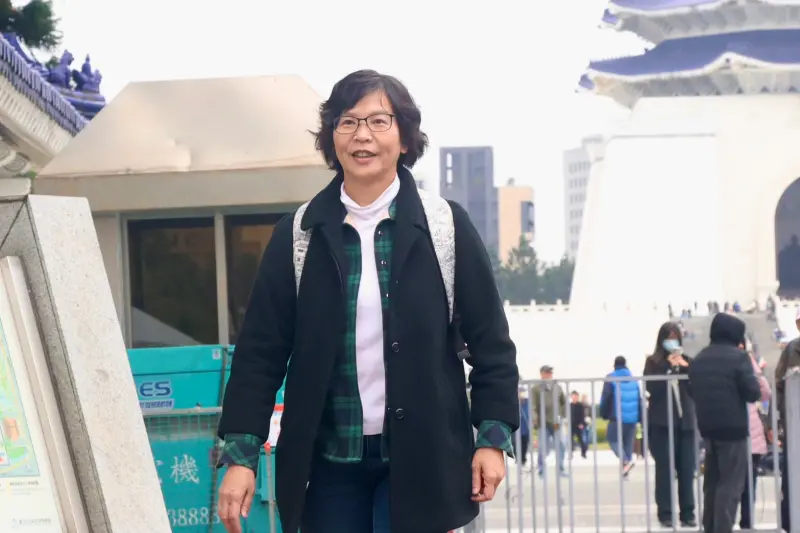 ▲前立委蔡壁如北上聲援柯文哲，呼籲司法要秉公處理柯案。（圖／李政龍攝）