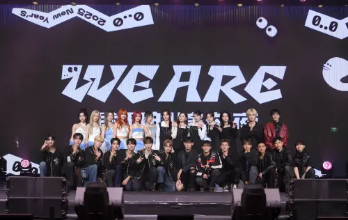 ▲男團「SEVENTOEIGHT」登上《WE ARE 我們的除夕夜》帶來精彩表演。（圖／記者嚴俊強攝影）