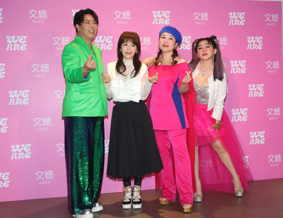 ▲今（11）日邵大倫（左起）、蔡秋鳳、張秀卿及王彩樺為春節特別節目《2025 WE ARE 我們的除夕夜》彩排演出，重溫各世代膾炙人口的歌曲。（圖／記者嚴俊強攝影）