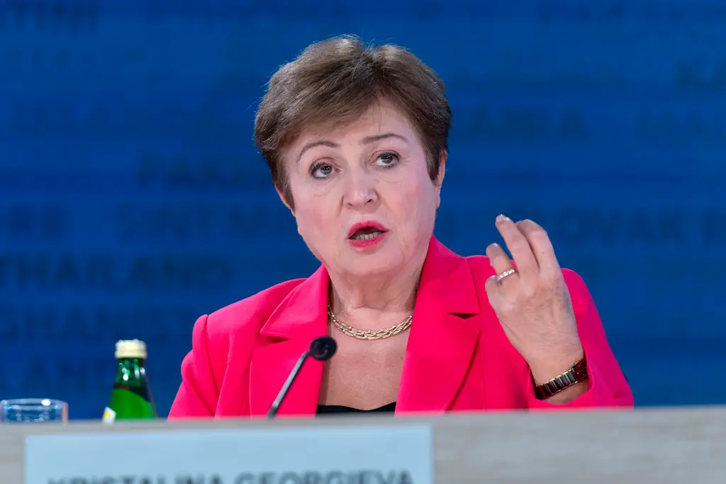 ▲國際貨幣基金組織（IMF）總裁格奧爾基耶娃（Kristalina Georgieva）表示，美國新政府的經濟政策，特別是貿易政策，將給2025年全球經濟帶來更大不確定性。（圖／美聯社／達志影像）