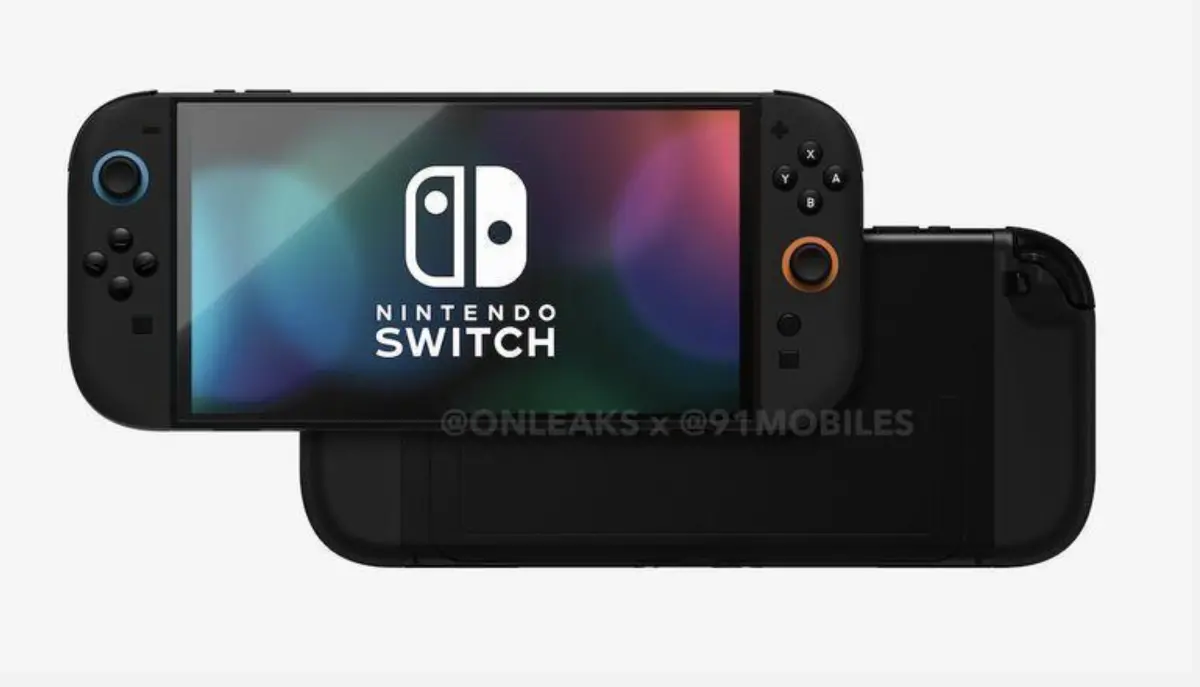 ▲任天堂Switch 2什麼時候發表成為全球玩家關注的重點，日前有爆料大神提早曝光新主機的外觀設計。（圖／翻攝網路）