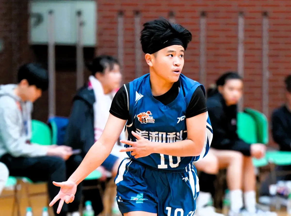 ▲美和黃羽婷23分11籃板7助攻4抄截，戰績6勝3敗，面臨晉級關鍵期。(圖/大專體總提供)