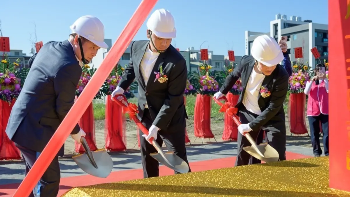 ▲微品建設攜手函宇建設及卓諭建設共同打造九如鄉優質住宅，基地面積近1500坪的聯合造鎮社區，今（13）日舉行動工典禮。（圖／微品建設提供）