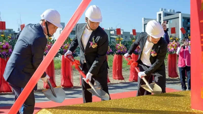 ▲微品建設攜手函宇建設及卓諭建設共同打造九如鄉優質住宅，基地面積近1500坪的聯合造鎮社區，今（13）日舉行動工典禮。（圖／微品建設提供）