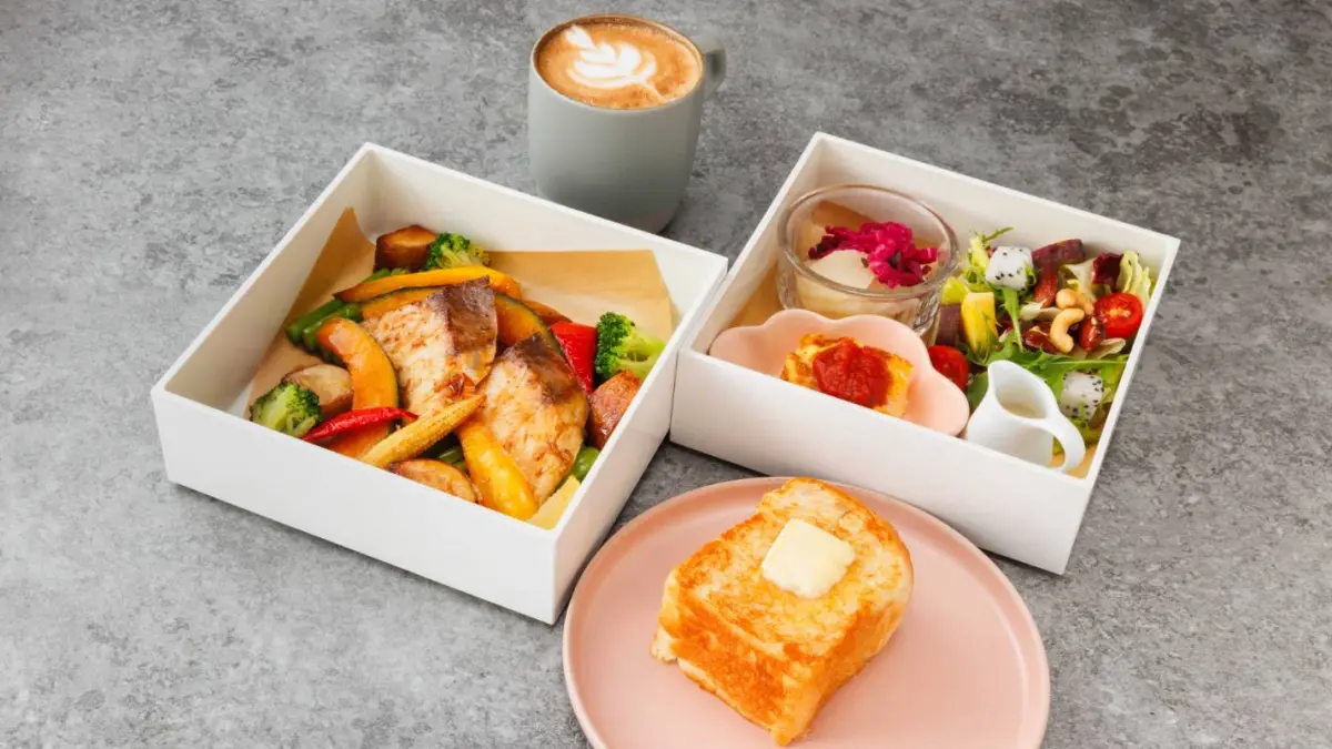 ▲全新餐點「和洋重箱 / 和洋折衷重箱」。（圖／記者黃文德翻攝）