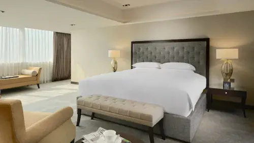 玄彬來台將下榻台北君悅酒店,即可能入住佔地70坪的總統套房。(圖/取自台北君悅官網) ▲玄彬來台將下榻台北君悅酒店,即可能入住佔地70坪的總統套房。(圖/取自台北君悅官網)