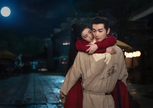 《雲襄傳》陳曉和毛曉彤萌生情意。(圖/中視提供) ▲《雲襄傳》陳曉和毛曉彤萌生情意。(圖/中視提供)