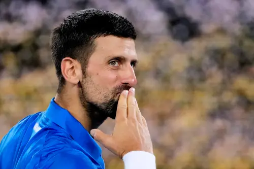 ▲Novak Djokovic在澳洲網球公開賽持續朝冠軍之路邁進。（圖／美聯社／達志影像）