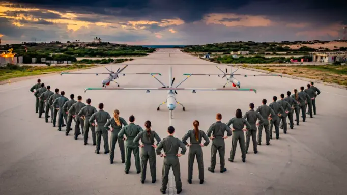 ▲以色列國防軍「黑蛇」(Black Snake)無人機部隊。（圖／以色列國防軍網站）