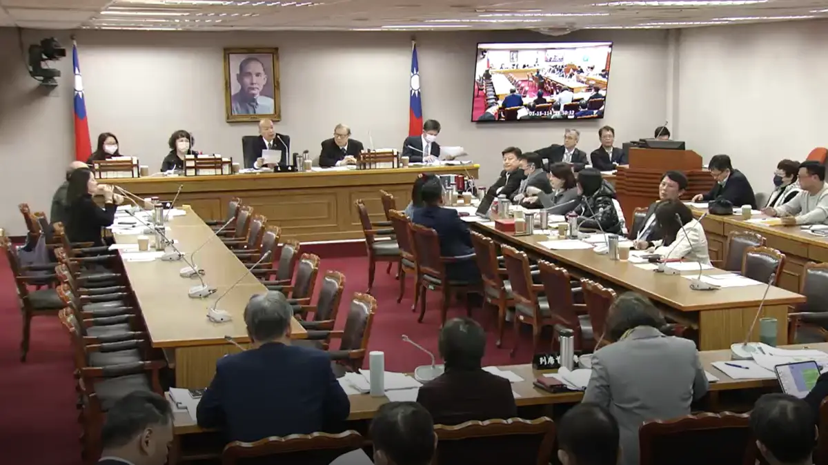 ▲柯建銘在朝野協商冗長發言，讓韓國瑜也相當不滿。（圖／翻攝立院ivod系統）