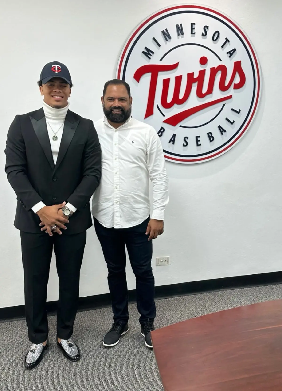 ▲多明尼加16歲好手Teilon Serrano原先預計將和道奇簽約，但道奇為全力追逐佐佐木朗希，因此將部分國際球員簽約推遲至明年，而Serrano則決定跳槽加盟雙城。（圖取自/@francysromeroFR X）