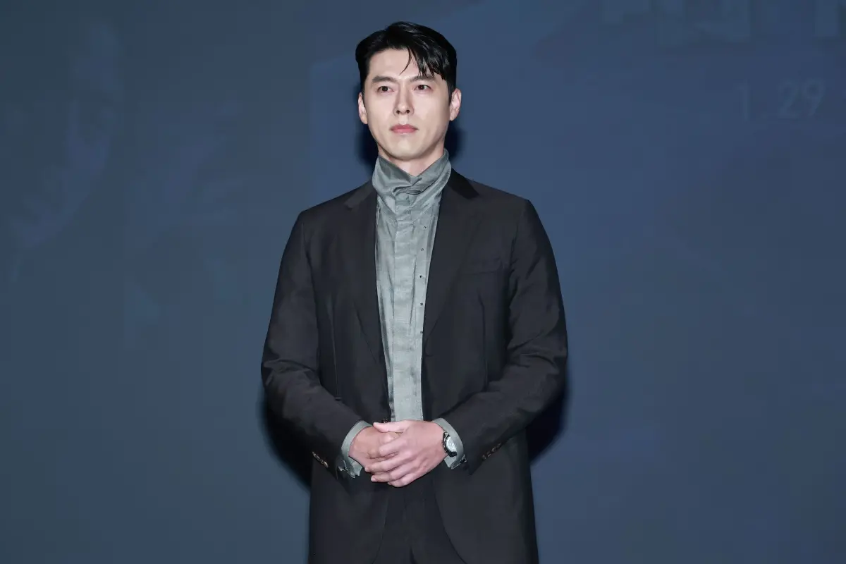 ▲玄彬來台宣傳《哈爾濱》，台北101董事長賈永婕坐在台下。（圖／記者吳翊緁攝）