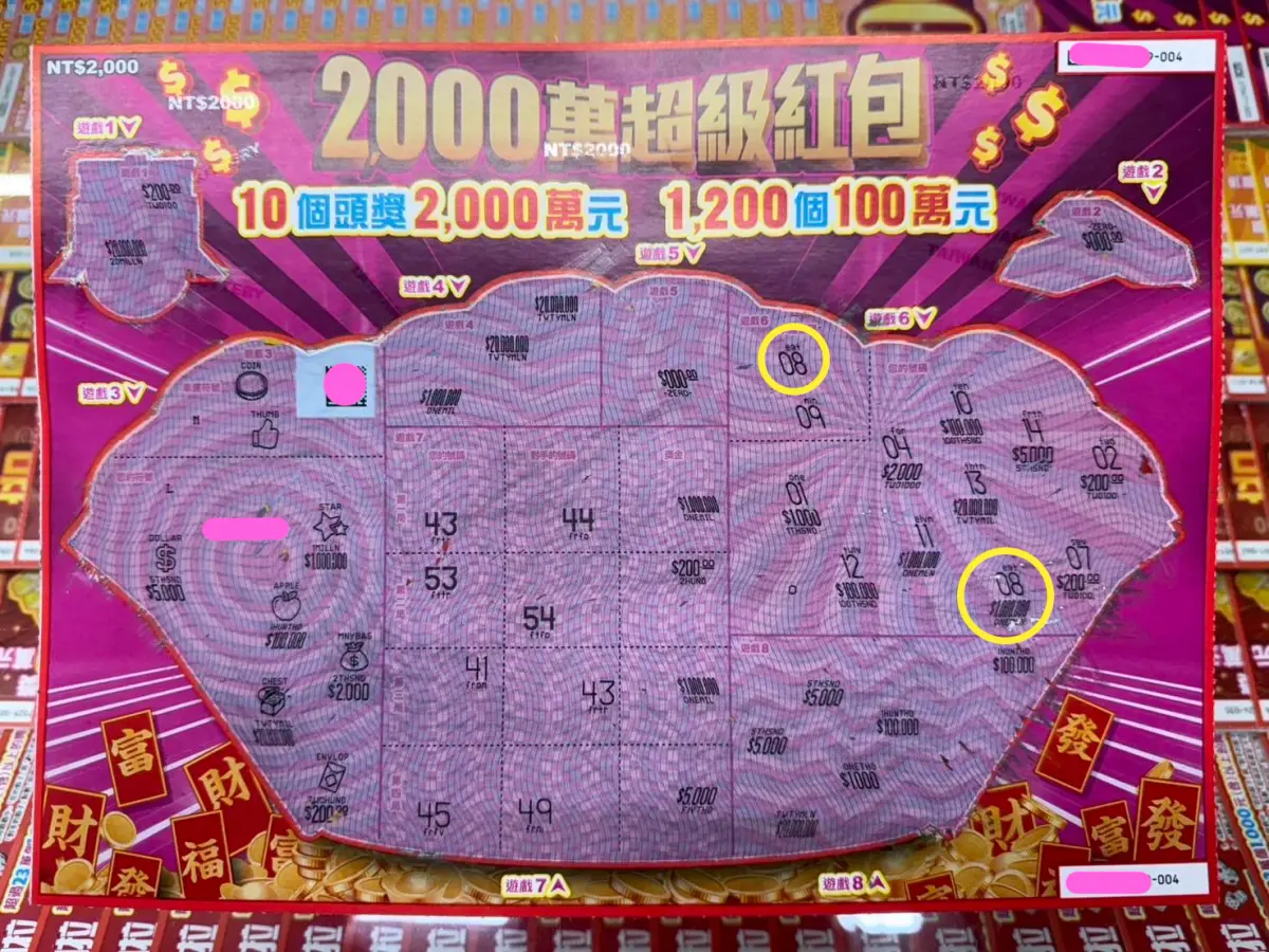 ▲位在台中市的彩券行「永得利商行」，養了9隻鸚鵡，最近有一名小姐原本來兌換刮中的2000元獎金，沒想到店內鸚鵡突然一直叫，讓她決定直接換購「2000萬超級紅包」，結果幸運刮中百萬元。（圖／台灣彩券公司提供）