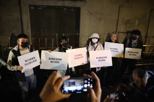 ▲司改會呼籲停止執行死刑。（圖／記者李政龍攝）