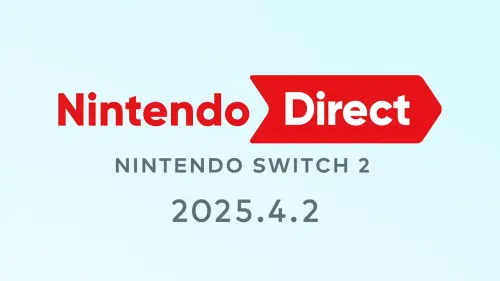 ▲ 4 月 2 日將舉辦 Switch 2 Nintendo Direct 發表會。