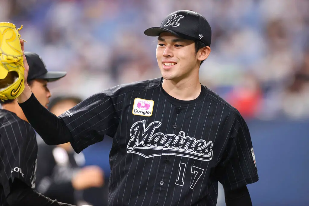 ▲佐佐木朗希宣布和洛杉磯道奇隊簽下小聯盟合約，根據美媒報導，他的簽約金為650萬美元（約合新台幣2.1億元），道奇隊是透過交易才換到這筆錢。（圖／美聯社／達志影像）