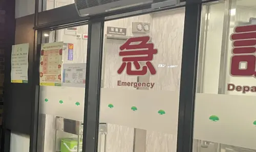 ▲陳國華兒子車禍送急診。（圖／翻攝自陳國華臉書）
