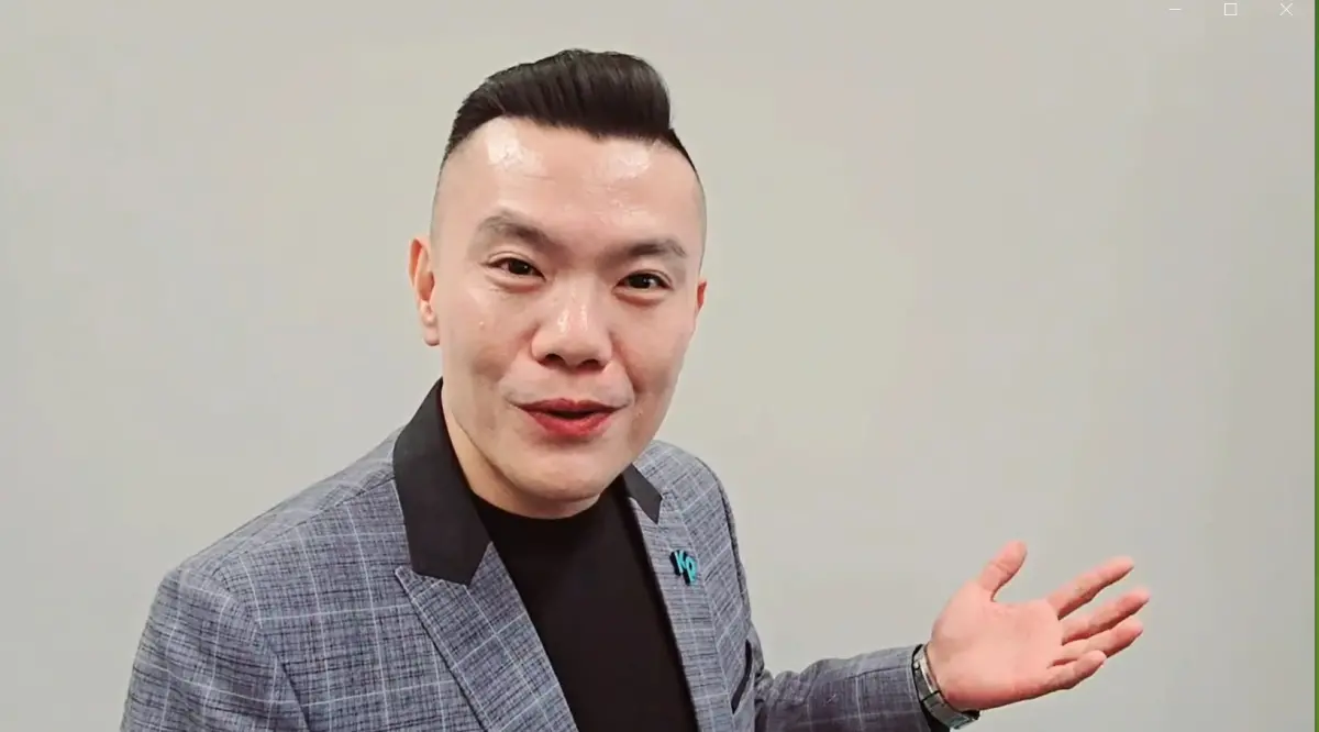 ▲江和樹笑稱，蔡壁如若願意「來個良性競爭」、增加今年的年終獎金，相信黨公職都會拍手。（圖／江和樹提供，2025.01.17）