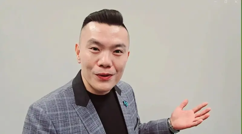 ▲江和樹笑稱，蔡壁如若願意「來個良性競爭」、增加今年的年終獎金，相信黨公職都會拍手。（圖／江和樹提供，2025.01.17）