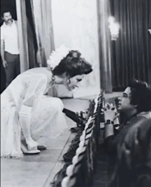 ▲珍西摩爾（中）難忘和吉諾特舒華克（右）合作《似曾相識》的時光。（圖／摘自FB）