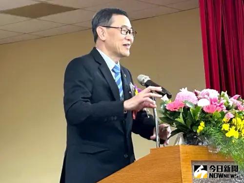 ▲關務署副署長趙台安致詞。(圖/記者黃守作攝,2025.01.17) ▲關務署副署長趙台安致詞。(圖/記者黃守作攝,2025.01.17)