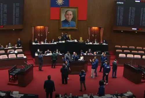 ▲立法院院會今先處理總預算案通案部分。（圖／翻攝立院ivod系統）