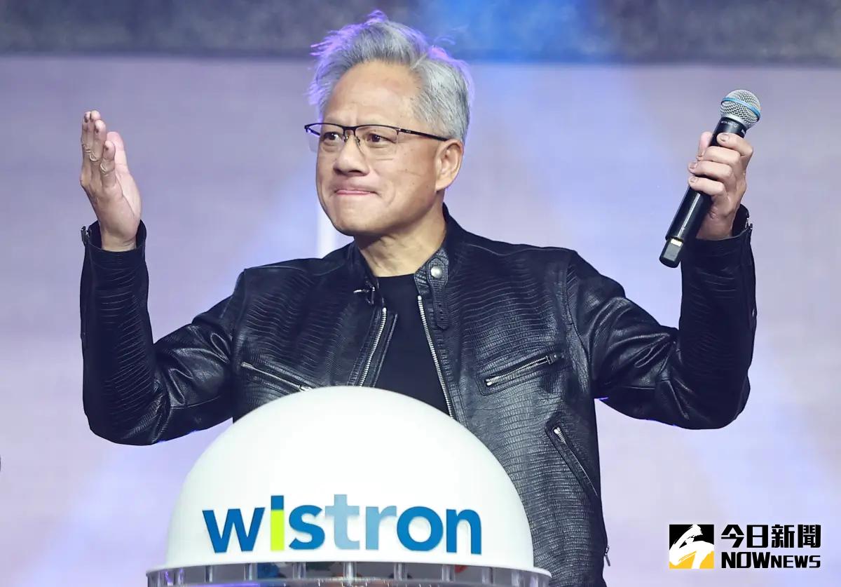 ▲輝達可能即將出現「死亡交叉」。圖為輝達執行長黃仁勳。（圖／記者葉政勳攝 , 2025.01.17）